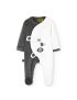 Babygrow veludo bicolor d