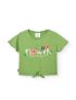 Camiseta malha para o beb