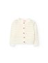 Casaco Tricot Menina Bran