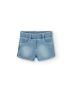 Short felpa denim para o 