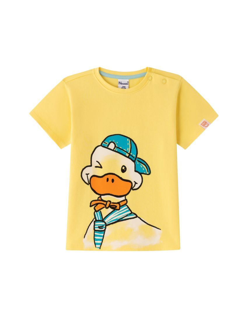 CAMISETA PATO BEBE MENINO