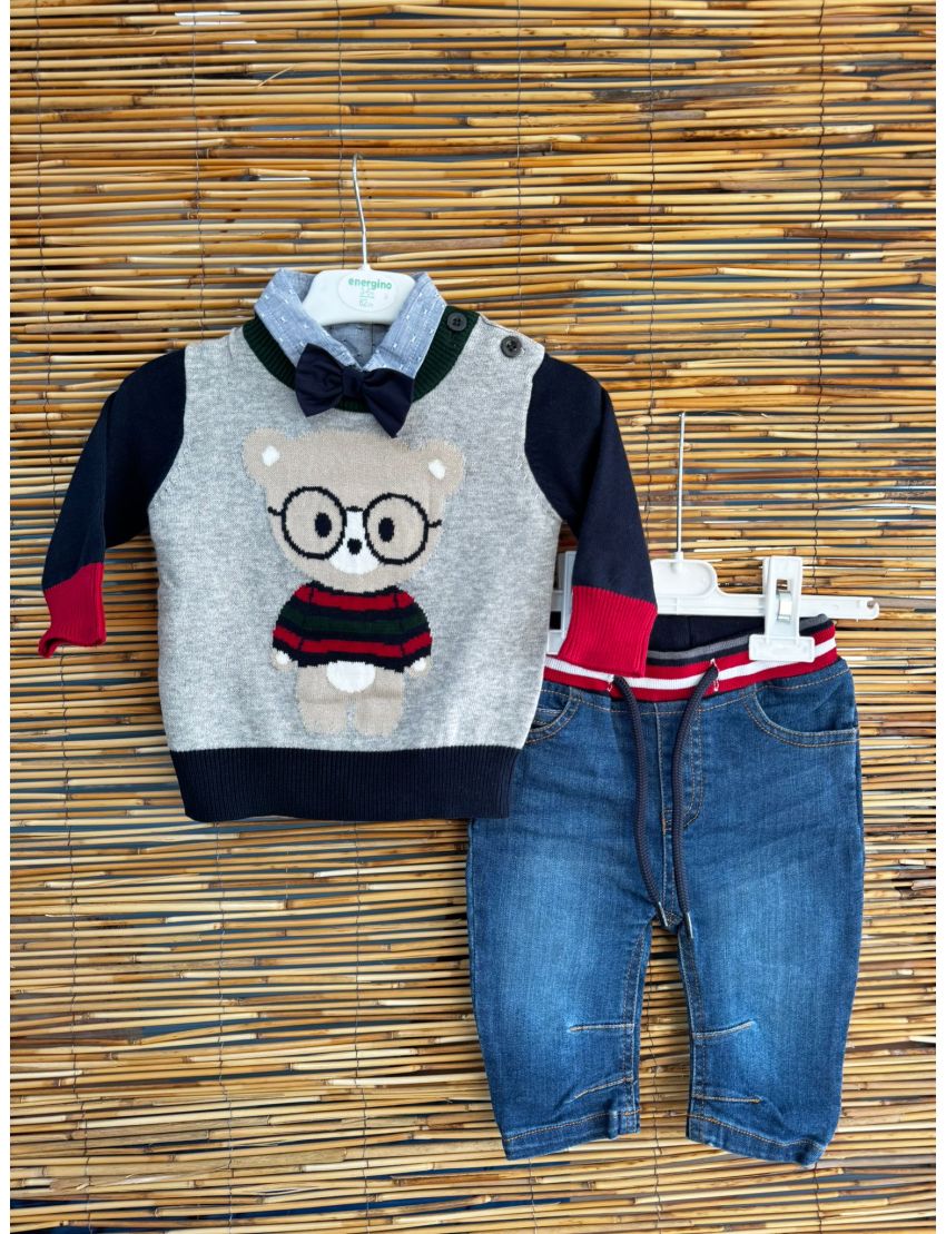 Conjunto Ursinho 3 peças