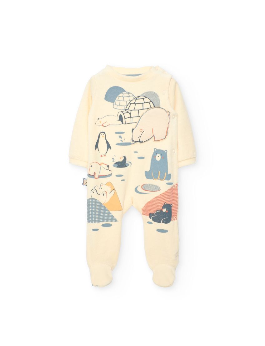 Babygrow Veludo Snow Land