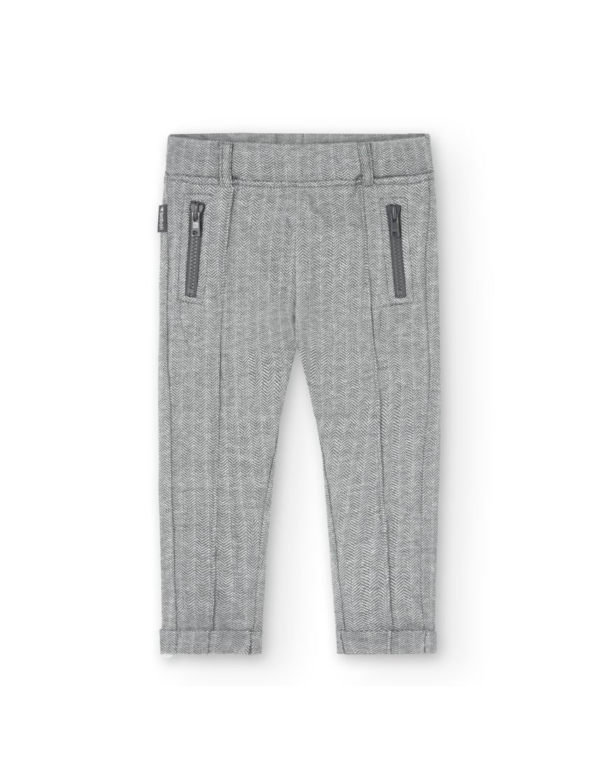 Calças malha do bébé -BCI