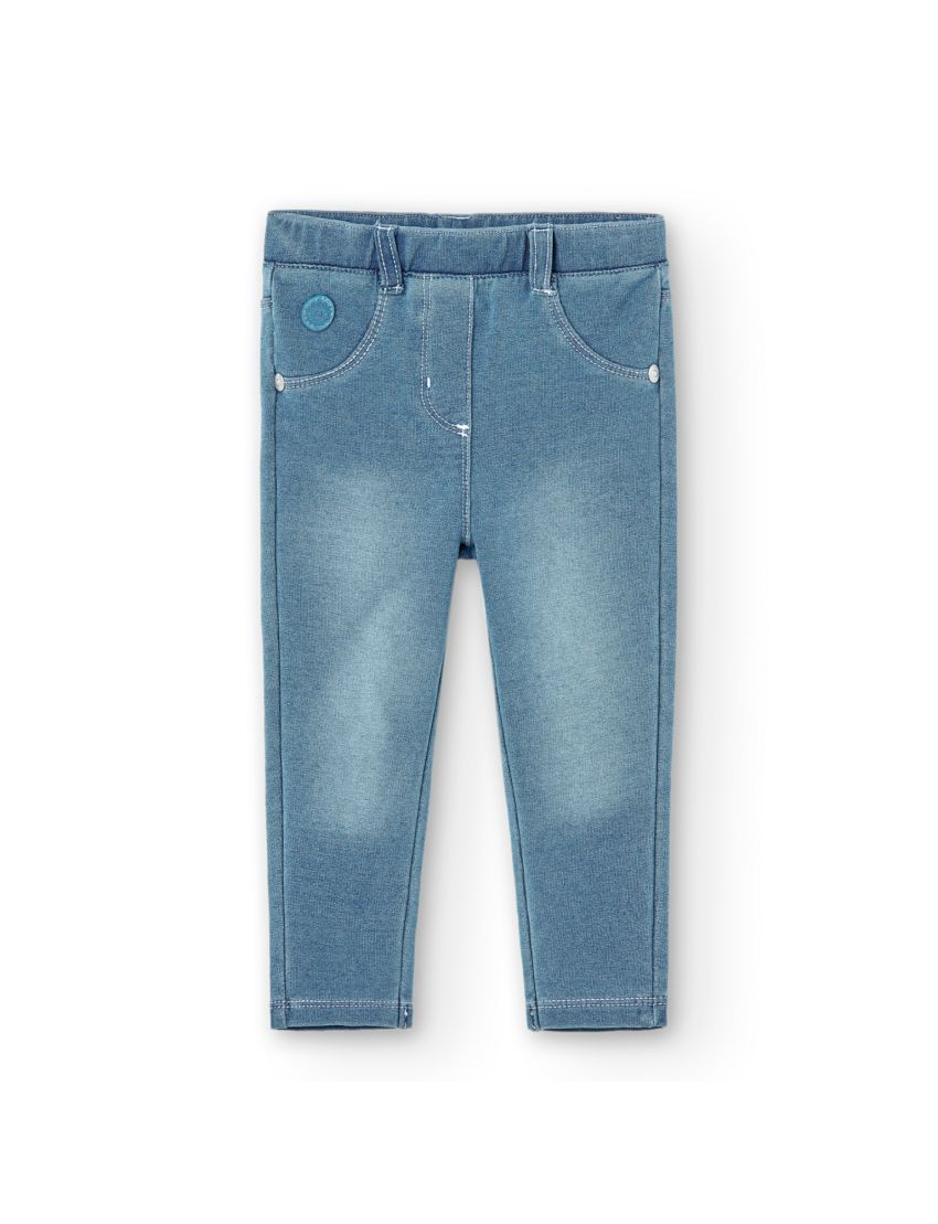Calça Denim Menina Boboli