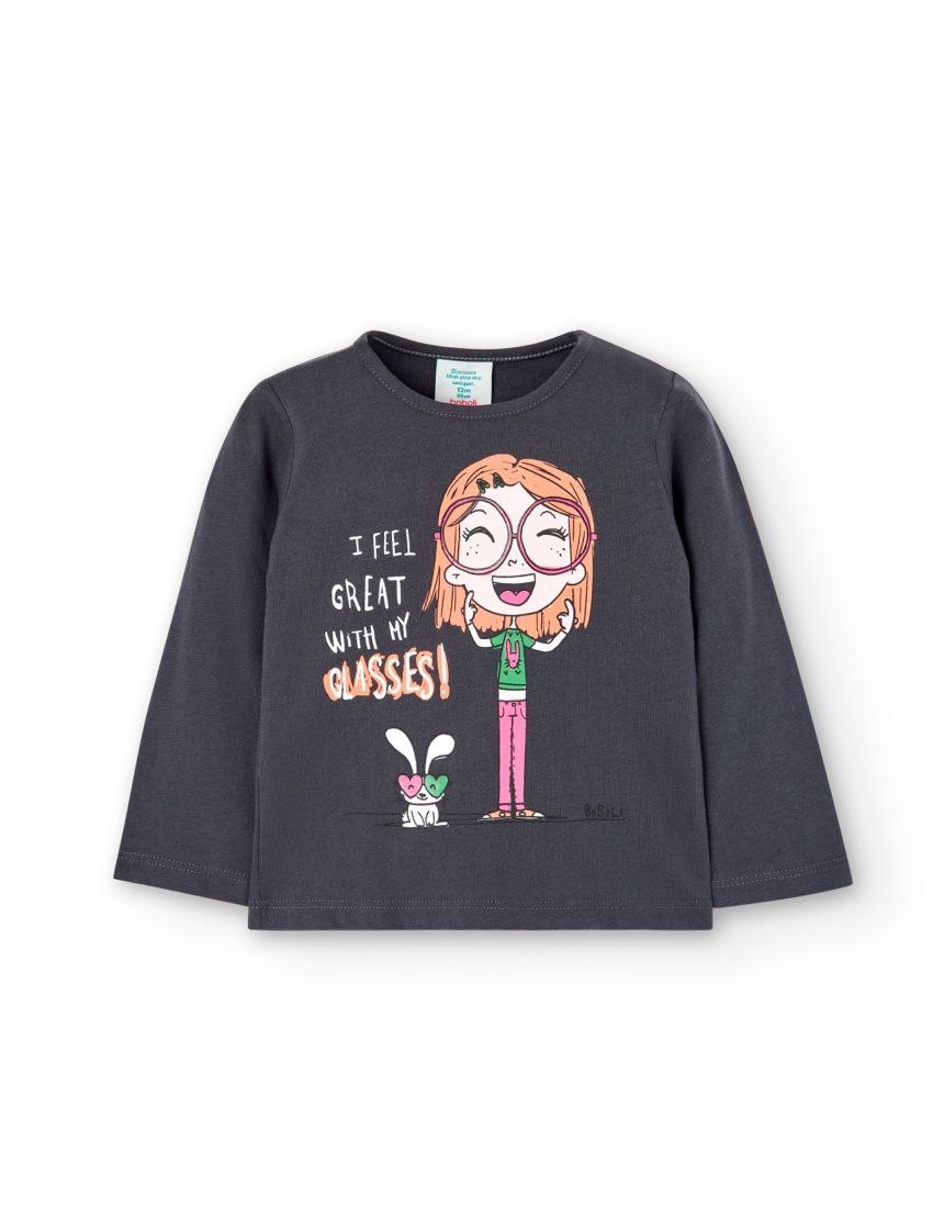 Camiseta malha para o beb