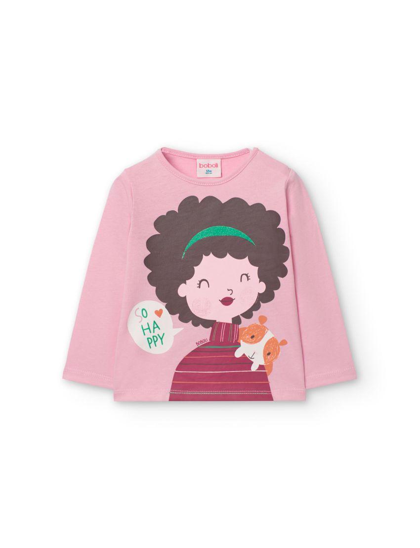 Camiseta malha basic para