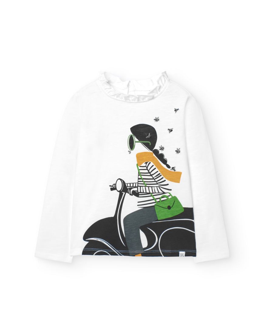 Camiseta malha flame para