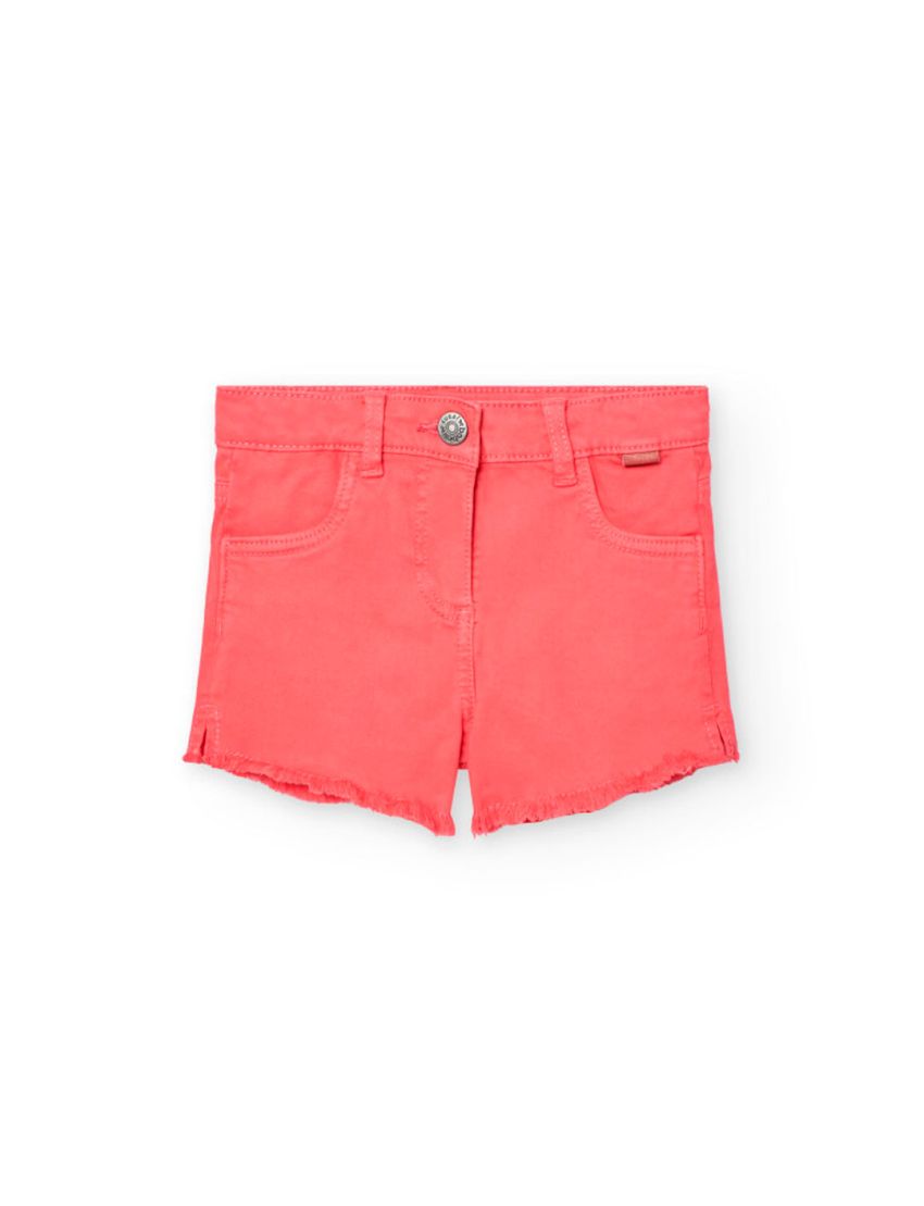 Calção Coral Menina Bobol