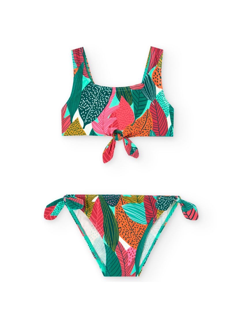 Bikini Folhas Menina