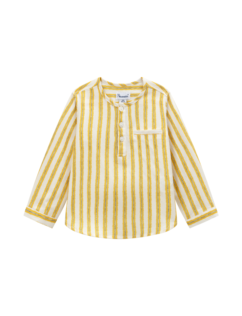 CAMISA CUELLO MAO RAYAS A