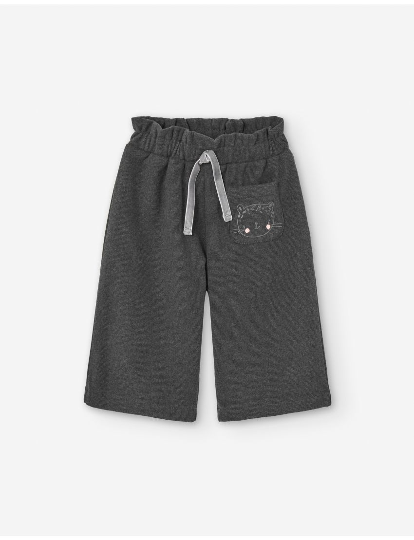 Calção Comprido Cinza Esc