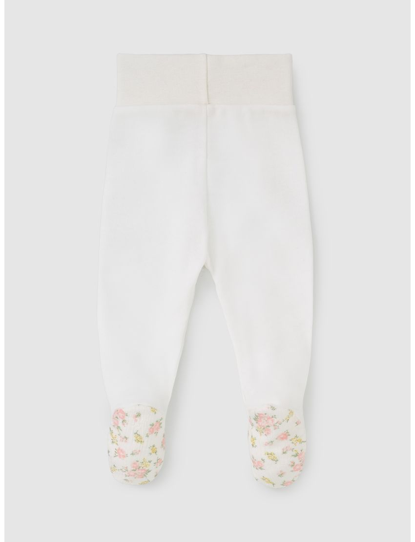 Collant 100% Algodão Flor