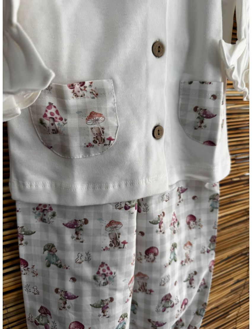 Pijama 100% Algodão Glum