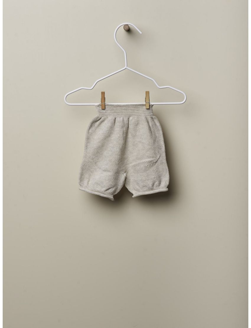 Calções tricotados em alg