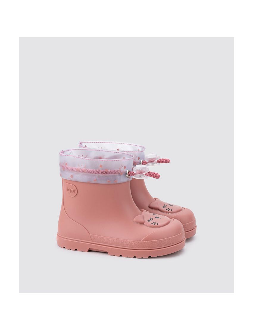 Galochas Mendi Gato Rose